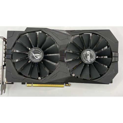 Відеокарта Asus ROG GeForce GTX 1050 Ti STRIX OC 4096MB (STRIX-GTX1050TI-O4G-GAMING) (Відновлено продавцем, 889345) купити в Україні: Київ, Львів, Хмельницький, Тернопіль, Івано-Франківськ | Перевірка сумісності, низька ціна, відгуки, характеристики від TELEMART фото