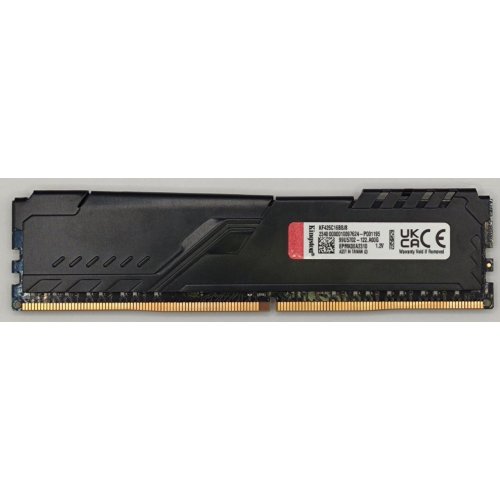 Озп Kingston DDR4 8GB 2666Mhz FURY Beast Black (KF426C16BB/8) (Відновлено продавцем, 889346) купити в Україні: Київ, Львів, Хмельницький, Тернопіль, Івано-Франківськ | Перевірка сумісності, низька ціна, відгуки, характеристики від TELEMART фото