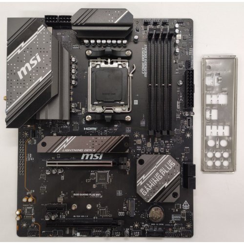 Материнская плата MSI B650 GAMING PLUS WIFI (sAM5, AMD B650) (Восстановлено продавцом, 889352) купить в Украине: Киев, Днепр, Харьков, Одесса  | Проверка совместимости, низкая цена, отзывы, характеристики от TELEMART фото
