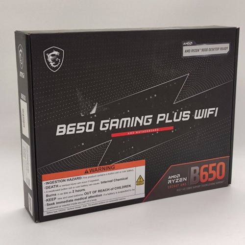 Материнская плата MSI B650 GAMING PLUS WIFI (sAM5, AMD B650) (Восстановлено продавцом, 889352) купить в Украине: Киев, Днепр, Харьков, Одесса  | Проверка совместимости, низкая цена, отзывы, характеристики от TELEMART фото