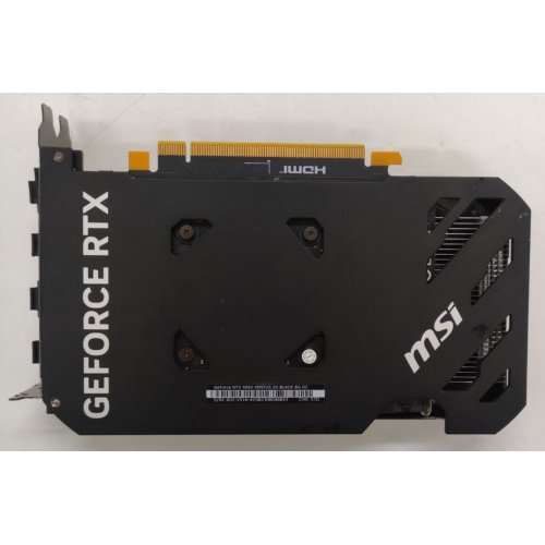 Відеокарта MSI GeForce RTX 4060 VENTUS 2X BLACK OC 8192MB (RTX 4060 VENTUS 2X BLACK 8G OC) (Відновлено продавцем, 889372) купити в Україні: Київ, Львів, Хмельницький, Тернопіль, Івано-Франківськ | Перевірка сумісності, низька ціна, відгуки, характеристики від TELEMART фото