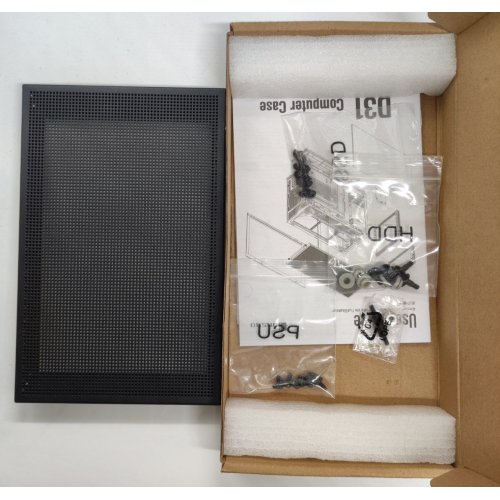 Корпус Jonsbo D31 MESH SC без БП Black (Восстановлено продавцом, 889374) купить в Украине: Киев, Днепр, Харьков, Одесса  | Проверка совместимости, низкая цена, отзывы, характеристики от TELEMART фото