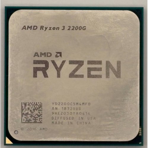Процесор AMD Ryzen 3 2200G 3.5(3.7)GHz sAM4 Box (YD2200C5FBBOX) (Відновлено продавцем, 889379) купити в Україні: Київ, Львів, Хмельницький, Тернопіль, Івано-Франківськ | Перевірка сумісності, низька ціна, відгуки, характеристики від TELEMART фото