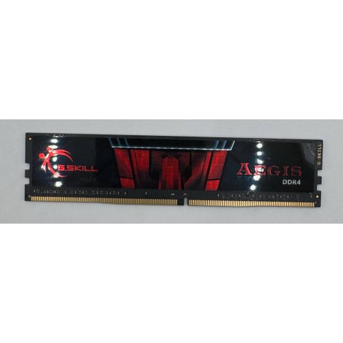 Озу G.Skill DDR4 8GB 3000Mhz Aegis (F4-3000C16S-8GISB) (Восстановлено продавцом, 889454) купить в Украине: Киев, Днепр, Харьков, Одесса  | Проверка совместимости, низкая цена, отзывы, характеристики от TELEMART фото
