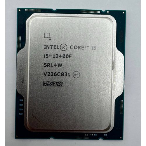 Процесор Intel Core i5-12400F 2.5(4.4)GHz 18MB s1700 Tray (CM8071504555318) (Відновлено продавцем, 889465) купити в Україні: Київ, Львів, Хмельницький, Тернопіль, Івано-Франківськ | Перевірка сумісності, низька ціна, відгуки, характеристики від TELEMART фото