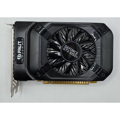 Відеокарта Palit GeForce GTX 1050 Ti StormX 4096MB (NE5105T018G1-1070F) (Відновлено продавцем, 889502) купити в Україні: Київ, Львів, Хмельницький, Тернопіль, Івано-Франківськ | Перевірка сумісності, низька ціна, відгуки, характеристики від TELEMART фото
