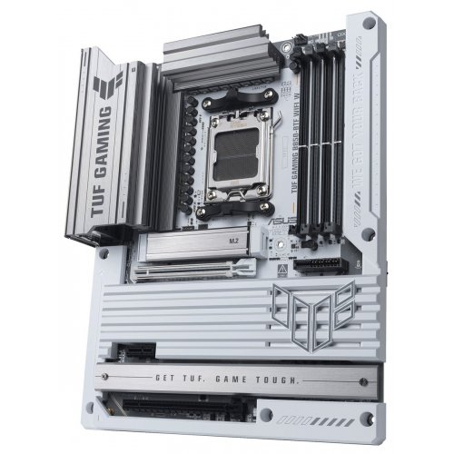 Уцінка материнська плата Asus TUF GAMING B850-BTF WIFI W (sAM5, AMD B850) (Розкрита упаковка, 889506) купити в Україні: Київ, Львів, Хмельницький, Тернопіль, Івано-Франківськ | Перевірка сумісності, низька ціна, відгуки, характеристики від TELEMART фото