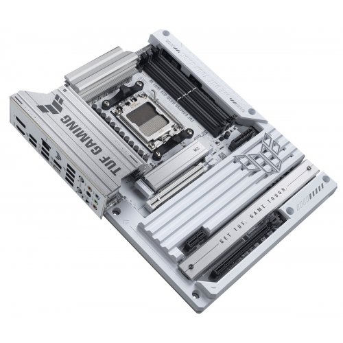 Уцінка материнська плата Asus TUF GAMING B850-BTF WIFI W (sAM5, AMD B850) (Розкрита упаковка, 889506) купити в Україні: Київ, Львів, Хмельницький, Тернопіль, Івано-Франківськ | Перевірка сумісності, низька ціна, відгуки, характеристики від TELEMART фото