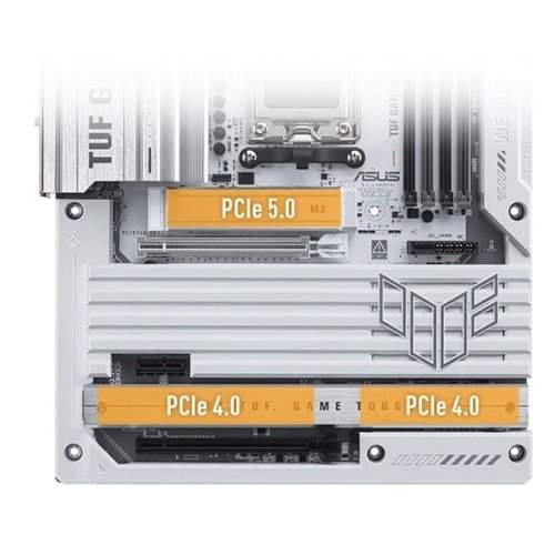 Уцінка материнська плата Asus TUF GAMING B850-BTF WIFI W (sAM5, AMD B850) (Розкрита упаковка, 889506) купити в Україні: Київ, Львів, Хмельницький, Тернопіль, Івано-Франківськ | Перевірка сумісності, низька ціна, відгуки, характеристики від TELEMART фото