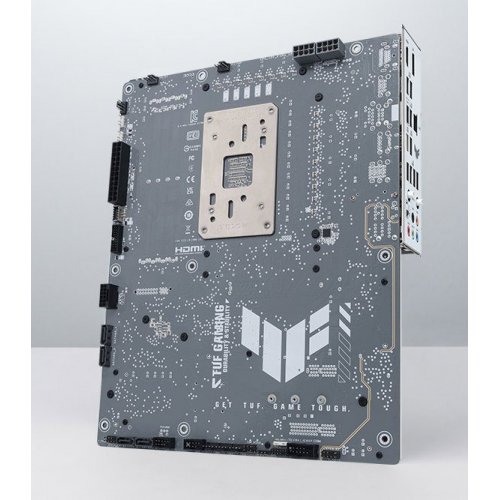 Уцінка материнська плата Asus TUF GAMING B850-BTF WIFI W (sAM5, AMD B850) (Розкрита упаковка, 889506) купити в Україні: Київ, Львів, Хмельницький, Тернопіль, Івано-Франківськ | Перевірка сумісності, низька ціна, відгуки, характеристики від TELEMART фото