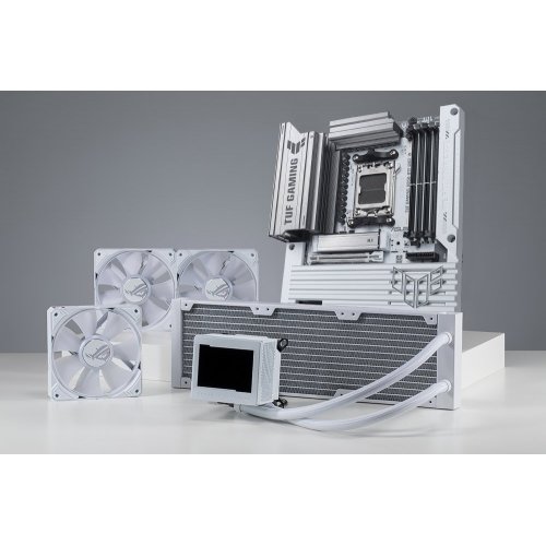 Уцінка материнська плата Asus TUF GAMING B850-BTF WIFI W (sAM5, AMD B850) (Розкрита упаковка, 889506) купити в Україні: Київ, Львів, Хмельницький, Тернопіль, Івано-Франківськ | Перевірка сумісності, низька ціна, відгуки, характеристики від TELEMART фото