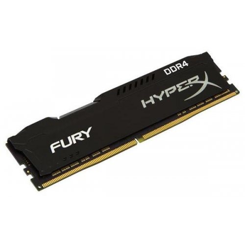 Озп HyperX DDR4 16GB 2666Mhz Fury Black (HX426C16FB/16) (Відновлено продавцем, 889542) купити в Україні: Київ, Львів, Хмельницький, Тернопіль, Івано-Франківськ | Перевірка сумісності, низька ціна, відгуки, характеристики від TELEMART фото