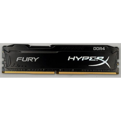 Озп HyperX DDR4 16GB 2666Mhz Fury Black (HX426C16FB/16) (Відновлено продавцем, 889542) купити в Україні: Київ, Львів, Хмельницький, Тернопіль, Івано-Франківськ | Перевірка сумісності, низька ціна, відгуки, характеристики від TELEMART фото