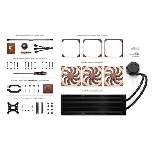 Готовая СВО Noctua NL-LC1-42 купить в Украине: Киев, Днепр, Харьков, Одесса  | Проверка совместимости, низкая цена, отзывы, характеристики от TELEMART фото