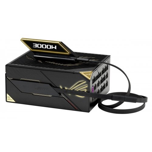 Блок питания Asus ROG Thor 3000W Titanium III Edition 20 ROG Equalizer (90YE00VA-B0NA00) купить в Украине: Киев, Днепр, Харьков, Одесса  | Проверка совместимости, низкая цена, отзывы, характеристики от TELEMART фото