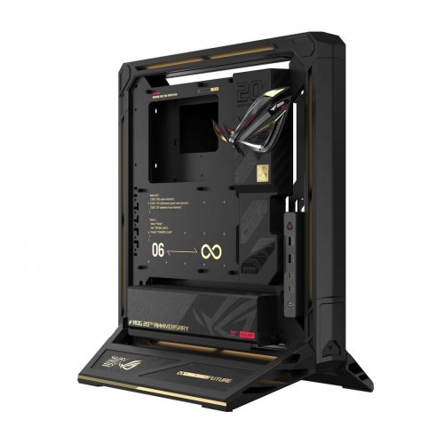 Корпус Asus ROG GR20 Edition 20 без БЖ (90DC0100-B09000) Black купити в Україні: Київ, Львів, Хмельницький, Тернопіль, Івано-Франківськ | Перевірка сумісності, низька ціна, відгуки, характеристики від TELEMART фото