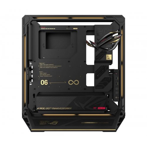 Корпус Asus ROG GR20 Edition 20 без БЖ (90DC0100-B09000) Black купити в Україні: Київ, Львів, Хмельницький, Тернопіль, Івано-Франківськ | Перевірка сумісності, низька ціна, відгуки, характеристики від TELEMART фото