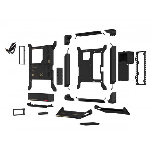 Корпус Asus ROG GR20 Edition 20 без БЖ (90DC0100-B09000) Black купити в Україні: Київ, Львів, Хмельницький, Тернопіль, Івано-Франківськ | Перевірка сумісності, низька ціна, відгуки, характеристики від TELEMART фото