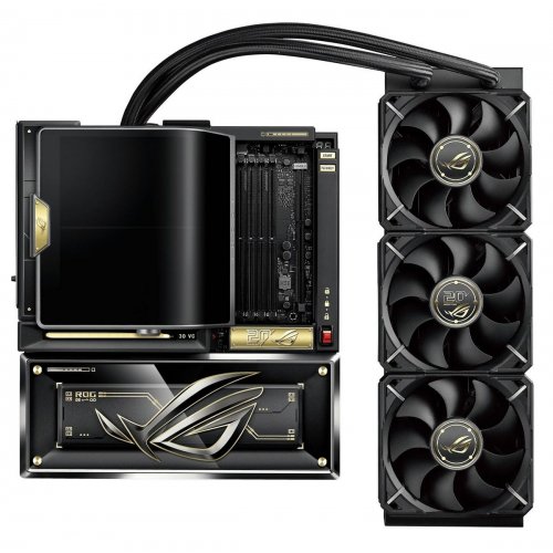 Материнская плата Asus ROG CROSSHAIR X870E Edition 20 (sAM5, AMD X870E) купить в Украине: Киев, Днепр, Харьков, Одесса  | Проверка совместимости, низкая цена, отзывы, характеристики от TELEMART фото