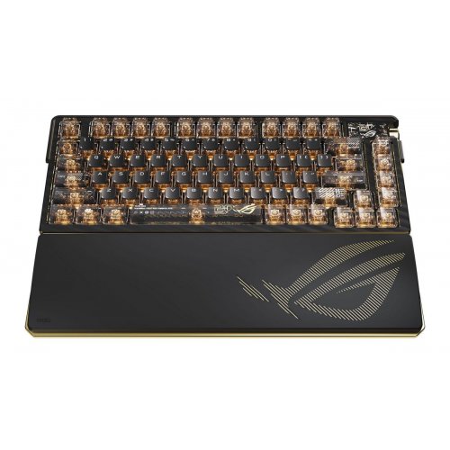 Клавиатура Asus ROG Azoth Extreme Edition 20 NX Snow Switch (90MP04VF-BKUA20) Black купить в Украине: Киев, Днепр, Харьков, Одесса  | Низкая цена, отзывы, характеристики от TELEMART фото