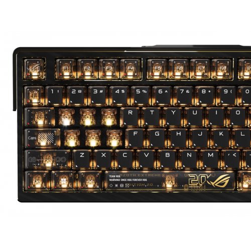 Клавиатура Asus ROG Azoth Extreme Edition 20 NX Snow Switch (90MP04VF-BKUA20) Black купить в Украине: Киев, Днепр, Харьков, Одесса  | Низкая цена, отзывы, характеристики от TELEMART фото