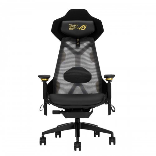 Ігрове крісло Asus ROG Destrier Edition 20 (90GC02C0-MSG010) Black купити в Україні: Київ, Львів, Хмельницький, Тернопіль, Івано-Франківськ | Низька ціна, відгуки, характеристики від TELEMART фото