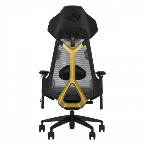 Ігрове крісло Asus ROG Destrier Edition 20 (90GC02C0-MSG010) Black купити в Україні: Київ, Львів, Хмельницький, Тернопіль, Івано-Франківськ | Низька ціна, відгуки, характеристики від TELEMART фото