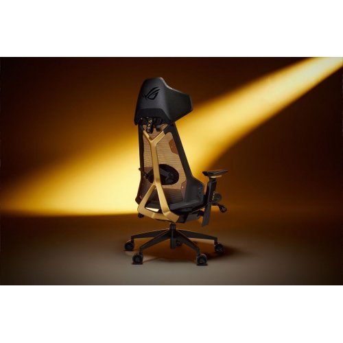 Ігрове крісло Asus ROG Destrier Edition 20 (90GC02C0-MSG010) Black купити в Україні: Київ, Львів, Хмельницький, Тернопіль, Івано-Франківськ | Низька ціна, відгуки, характеристики від TELEMART фото