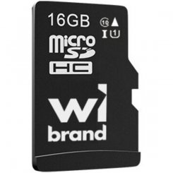 Карта пам'яті Wibrand microSDHC 16GB Class 10 UHS-I U1 (WICDHU1/16GB)