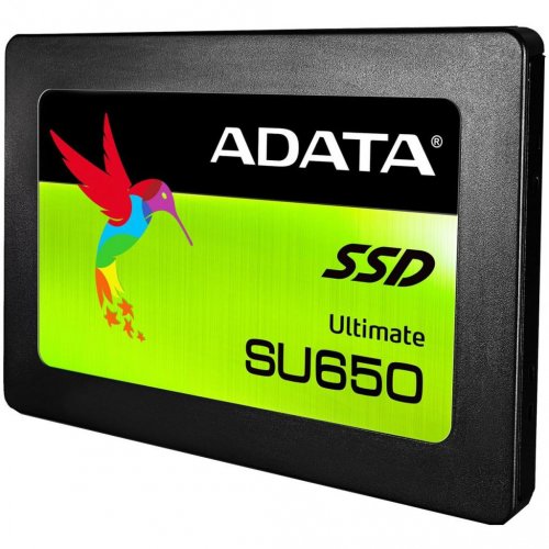 Купить SSD-диск ADATA Ultimate SU650 3D NAND 120GB 2.5" (ASU650SS-120GT-R) с проверкой совместимости: обзор, характеристики, цена в Киеве, Днепре, Одессе, Харькове, Украине | интернет-магазин TELEMART.UA фото