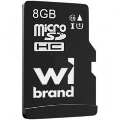 Карта пам'яті Wibrand microSDHC 8GB Class 10 UHS-I U1 (WICDHC10/8GB)