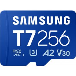 Карта пам'яті Samsung microSDXC T7 256GB Class 10 UHS-I U3 A2 (MB-MB256T/WW)
