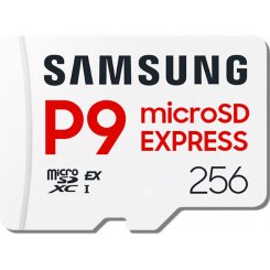 Карта пам'яті Samsung microSDXC P9 Express 256GB Class 10 UHS-I U3 A1 V30 (MB-MK256T/WW)