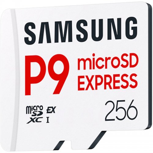 Карта пам'яті Samsung microSDXC P9 Express 256GB Class 10 UHS-I U3 A1 V30 (MB-MK256T/WW) купити в Україні: Київ, Львів, Хмельницький, Тернопіль, Івано-Франківськ | Низька ціна, відгуки, характеристики від TELEMART фото