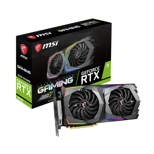 Видеокарта MSI GeForce RTX 2070 GAMING 8192MB (RTX 2070 GAMING 8G) (Восстановлено продавцом, 889725) купить в Украине: Киев, Днепр, Харьков, Одесса  | Проверка совместимости, низкая цена, отзывы, характеристики от TELEMART фото