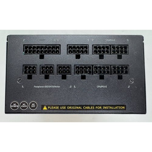 Блок живлення Gigabyte P750GM 750W (GP-P750GM) (Відновлено продавцем, 889727) купити в Україні: Київ, Львів, Хмельницький, Тернопіль, Івано-Франківськ | Перевірка сумісності, низька ціна, відгуки, характеристики від TELEMART фото