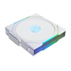 Уценка кулер для корпуса Lian Li Uni Fan TL Wireless LCD 120 Reverse Blade (G99.12RTLLCD1W1W.00) White (Вскрытая упаковка, 889734)