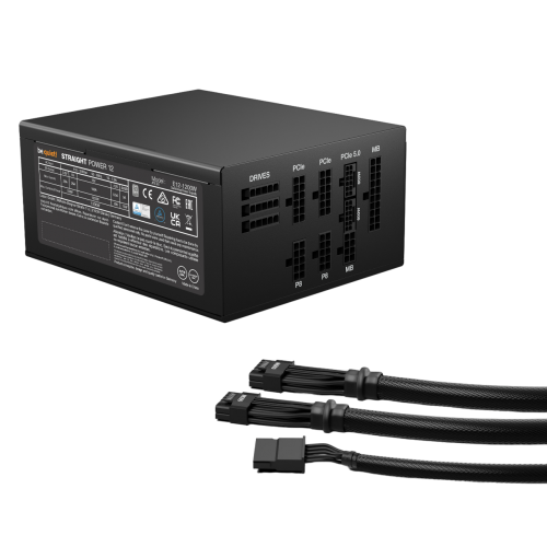Уцінка блок живлення Be Quiet! Straight Power 12 1200W (BN339) (Розкрита упаковка, 889745) купити в Україні: Київ, Львів, Хмельницький, Тернопіль, Івано-Франківськ | Перевірка сумісності, низька ціна, відгуки, характеристики від TELEMART фото