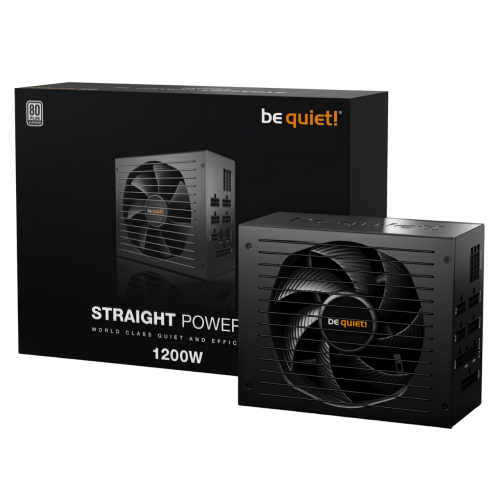 Уцінка блок живлення Be Quiet! Straight Power 12 1200W (BN339) (Розкрита упаковка, 889745) купити в Україні: Київ, Львів, Хмельницький, Тернопіль, Івано-Франківськ | Перевірка сумісності, низька ціна, відгуки, характеристики від TELEMART фото
