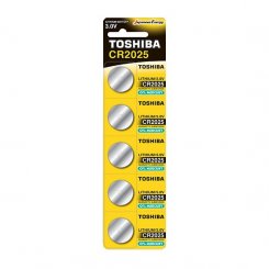 Батарейки Toshiba CR2025 5 шт. (00152702/00167258)
