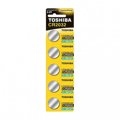 Батарейки Toshiba CR2032 5 шт. (00152703/00167260) купить в Украине: Киев, Днепр, Харьков, Одесса  | Низкая цена, отзывы, характеристики от TELEMART фото