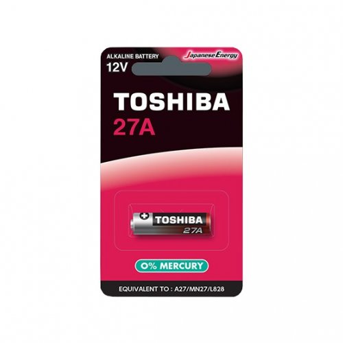 Батарейки Toshiba A27 1 шт. (152716) купить в Украине: Киев, Днепр, Харьков, Одесса  | Низкая цена, отзывы, характеристики от TELEMART фото