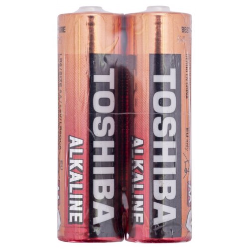 Батарейки Toshiba AA (LR6) Economy Alkaline 2 шт. (159941) купить в Украине: Киев, Днепр, Харьков, Одесса  | Низкая цена, отзывы, характеристики от TELEMART фото