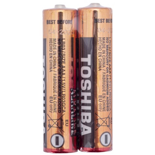 Батарейки Toshiba AAA (LR03) Economy Alkaline 1 шт. (159944) купить в Украине: Киев, Днепр, Харьков, Одесса  | Низкая цена, отзывы, характеристики от TELEMART фото