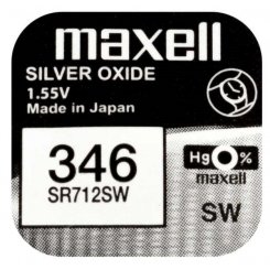Батарейки Maxell SR712SW 1 шт. (18291800)