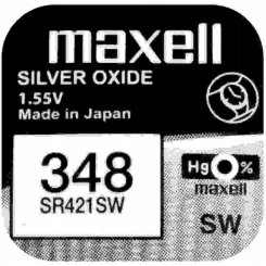 Батарейки Maxell SR421SW 1 шт. (18293700)