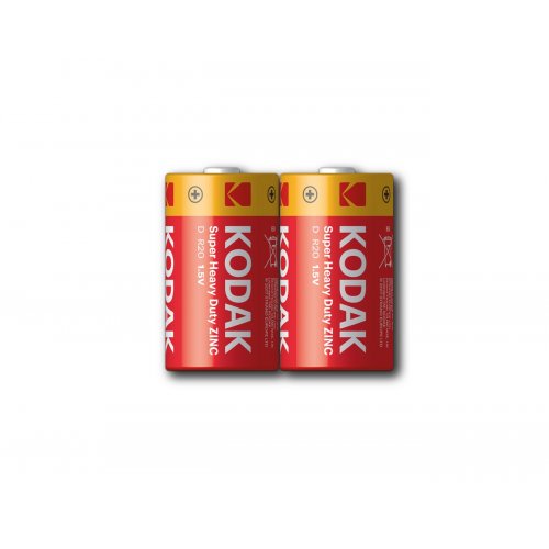 Батарейки KODAK D (R20) Extra Heavy Duty 2 шт. (30410398/B) купить в Украине: Киев, Днепр, Харьков, Одесса  | Низкая цена, отзывы, характеристики от TELEMART фото
