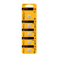 Батарейки KODAK CR2032 Ultra Lithium 5 шт. (30411579/CS)