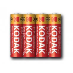 Батарейки KODAK AA (R6) Extra Heavy Duty 4 шт. (30411708/B)
