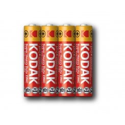 Батарейки KODAK AAA (R3) Extra Heavy Duty 4 шт. (30411715/B)
